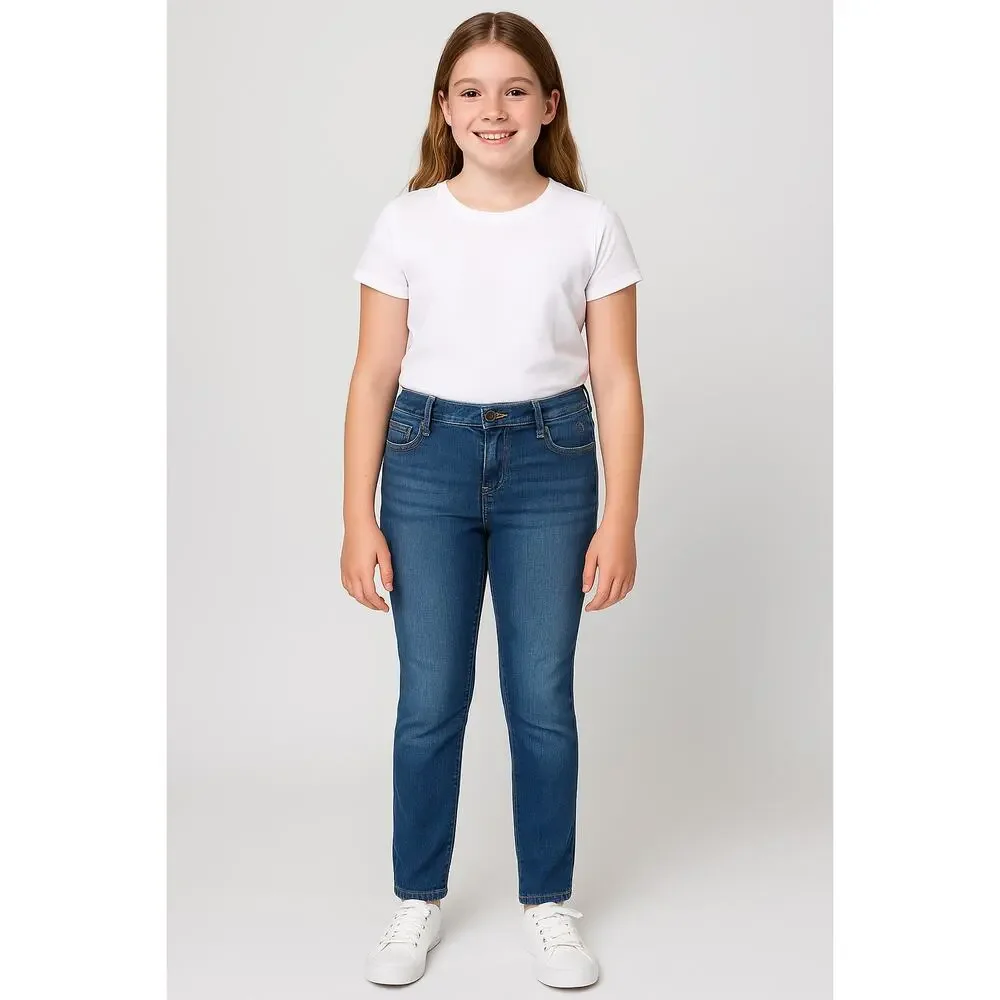 Justice Jeans Girls 12R Blue Denim